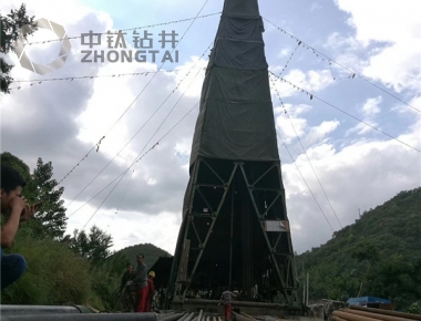 韶關(guān)溫泉井開(kāi)工